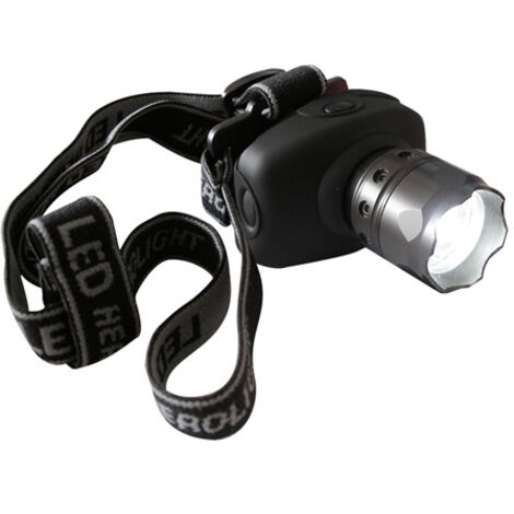 Linterna frontal LED 3W con zoom super alto brillo Electro DH 60.381 8430552129997
