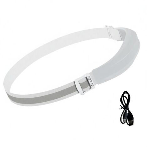 Linterna frontal LED COB recargable e impermeable con 4 modos de iluminación para acampar, correr, trotar y pescar.