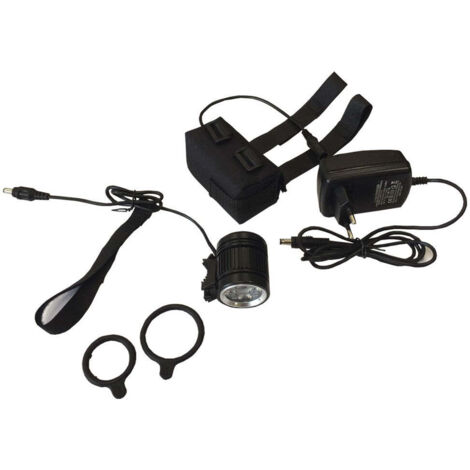Linterna Frontal LED de Bicicletas Recargable 20 W