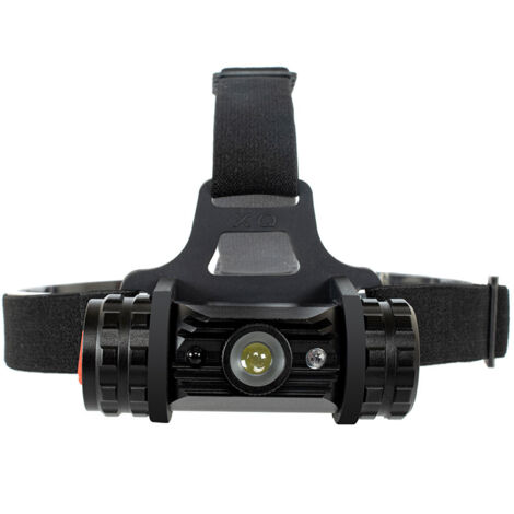 Linterna frontal LED, linterna frontal recargable, ultrabrillante de 350 lúmenesDiadema, para acampar y hacer senderismo