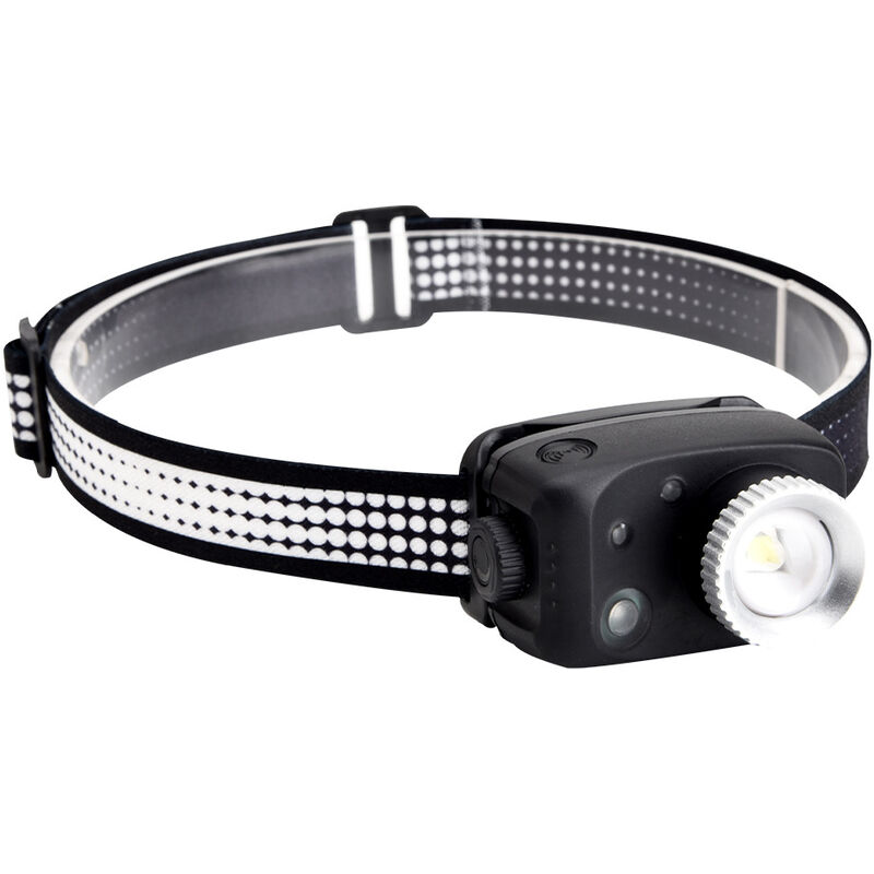 Litzee - Linterna frontal LED, linterna frontal superbrillante de 800 lúmenes, 3 modos de luz, linterna frontal recargable USB resistente al agua