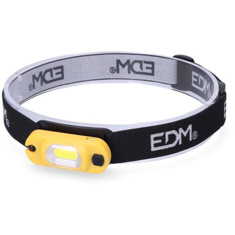 Linterna frontal led recargable 1w