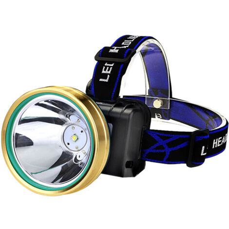 Linterna frontal, linterna frontal recargable para exteriores, linterna de inducción, lámpara para pesca nocturna
