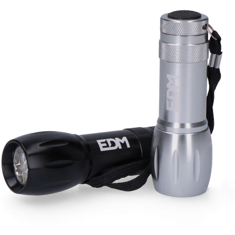 

EDM Linterna hunter 9 leds (pilas incorporadas )