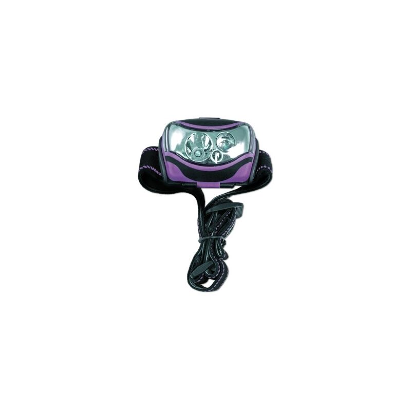 

2 X1 WATT LED LINTERNA + 3AAA INCLUIDAS, MORADO, NEGRO - Varta