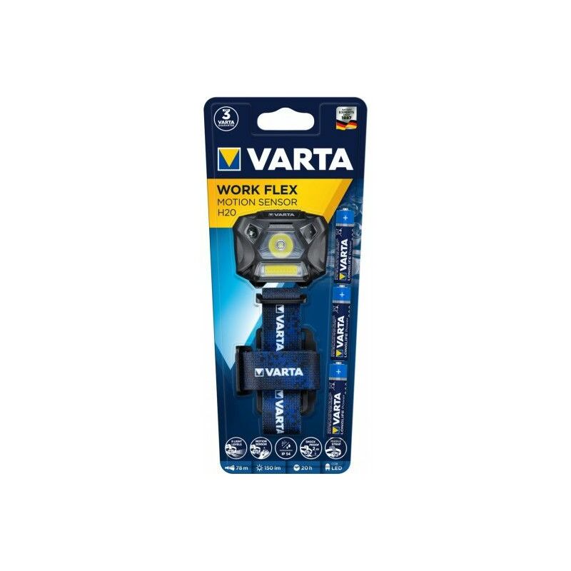 

Linterna Iluminacion Led 150Lm Pila 3Aaa Prof Motion - Varta