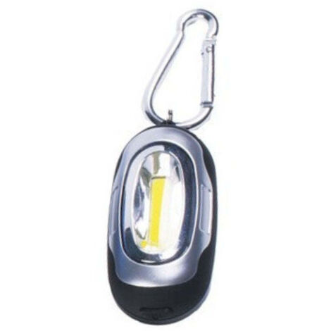 Linterna LED 1W Compacta con 3 Modos,  Mosquetón e Imán