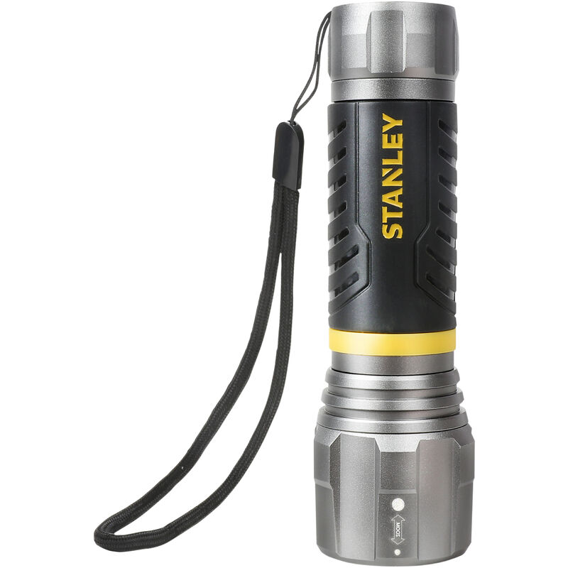 

LINTERNA LED AJUSTABLE ANTIDESLIZANTE DE ALUMINIO 380LM - 136 x 43 mm - 65391 - STANLEY