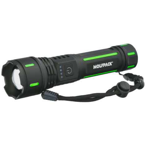 Linterna Led Aluminio Portatil Recargable 800 Lumenes