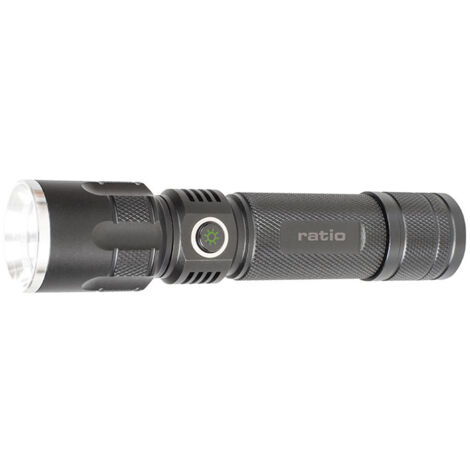 LINTERNA LED CREE+COB 300 LM RATIO