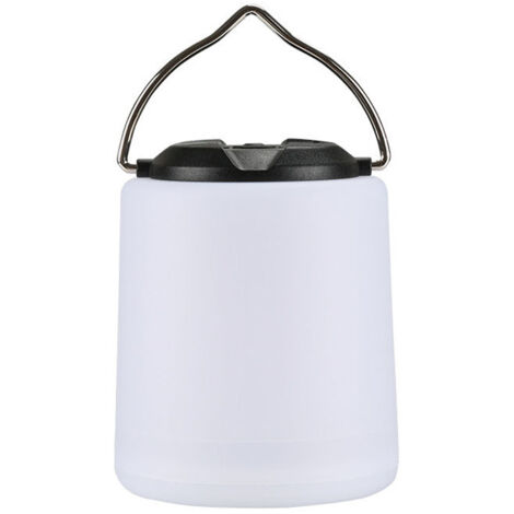 Linterna LED de camping de 2600 mAh, 3 modos, impermeable, portátil, de emergencia, para tienda de campaña al aire libre, ideal para cortes de luz, senderismo, huracanes, patios, cenadores, cobertizos