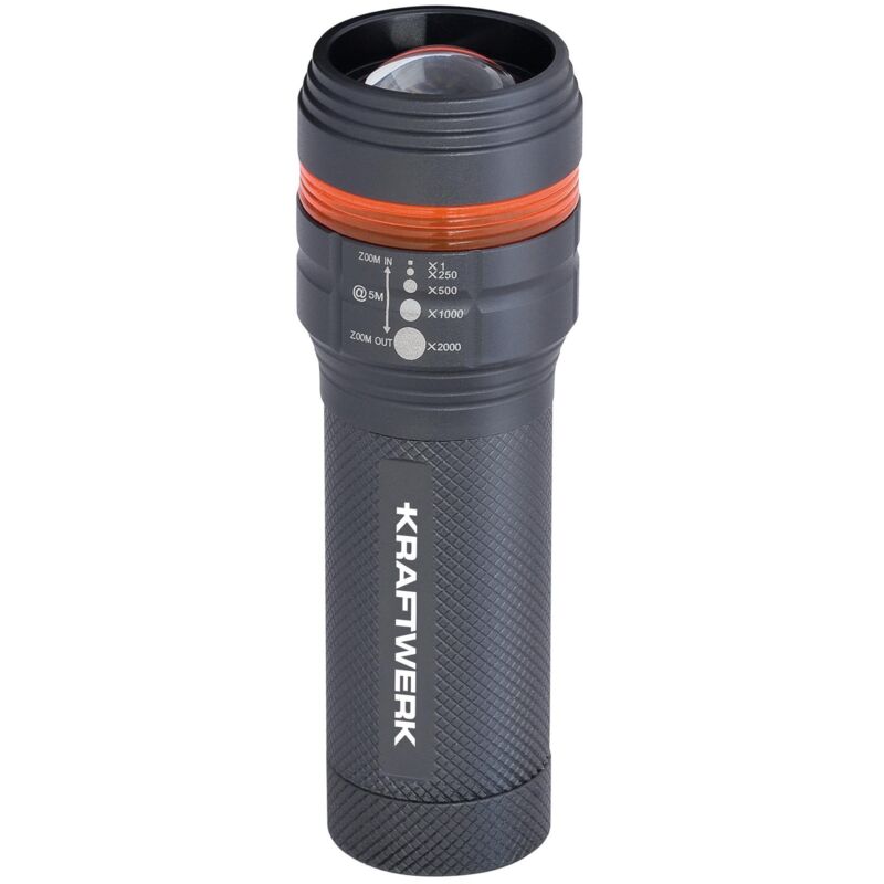 Linterna led en aluminio con'zoom'