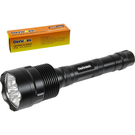 Linterna led Orework 1713 3 W XML T 6 2400 lúmenes