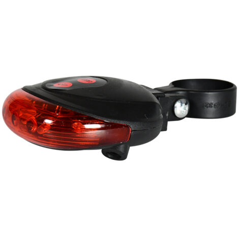 Linterna LED para bicicleta 051 láser trasera