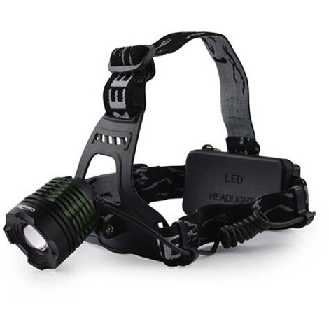 Linterna LED para la Cabeza TM Electron Negro 10 W