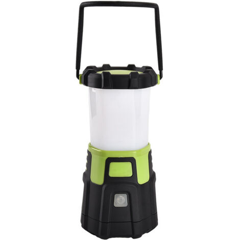 Linterna LED recargable, regulable para iluminación exterior, resistente al agua IPX4, ideal para senderismo, camping, hogar y bricolaje, con cable USB.
