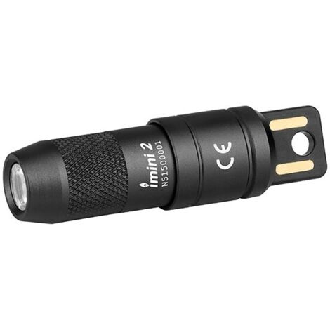 Linterna magnética recargable con 2 puertos USB, manos libres, 50 lúmenes, luz suave, pequeña y potente, ideal para decoración (negra)