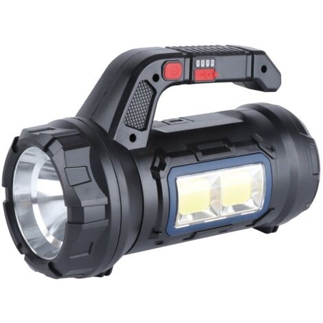 Linterna multiusos 10W con caja de herramientas recargable USB