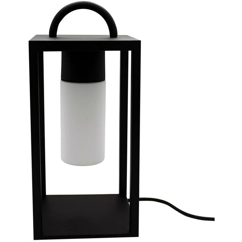 

Linterna nómada con cable para uso en exteriores con mango metálico potente LED JAZZ Base H46cm E27
