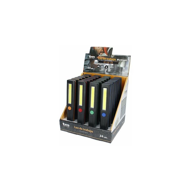 

Linterna Portátil 3W Cob Led Tm Electron