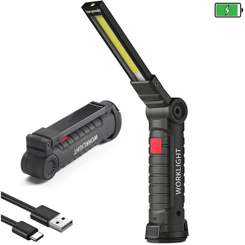

Linterna / Lampara Led Portatil De Bolsillo, 300 Lumen 3W Cob
