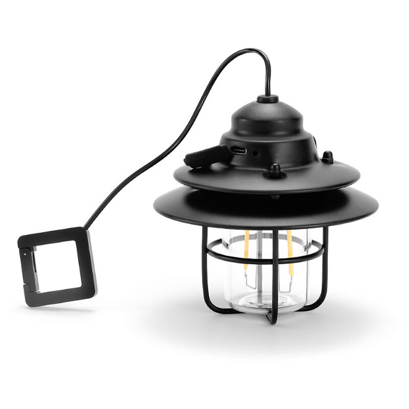 Linterna portátil vintage Lámpara de camping Lámpara de tienda Luz de camping al aire libre Brillo de dos niveles Ajustable IP44 Impermeable para