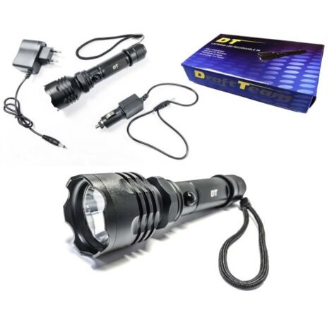 LINTERNA RECARGABLE 5W ALUMINIO - JS CORP.