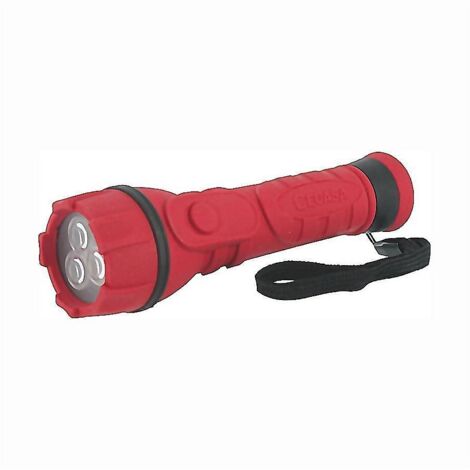 Linterna tubular goma 3led 104153