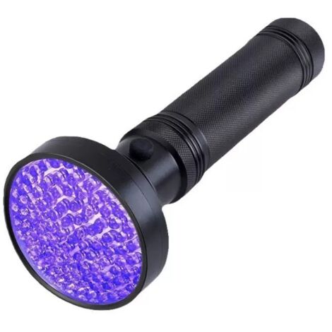 Linterna UV (luz negra), linterna UV con gafas protectoras UV