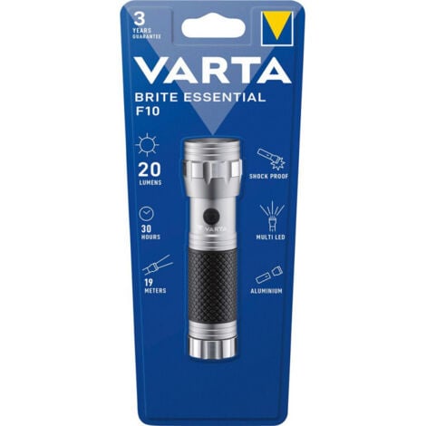 Linterna Varta a pilas Brite Essential F10 20 lm 15608201401