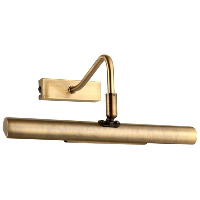 Linton - 2 Light Picture Wall LightAntique Brass, G9 - Endon