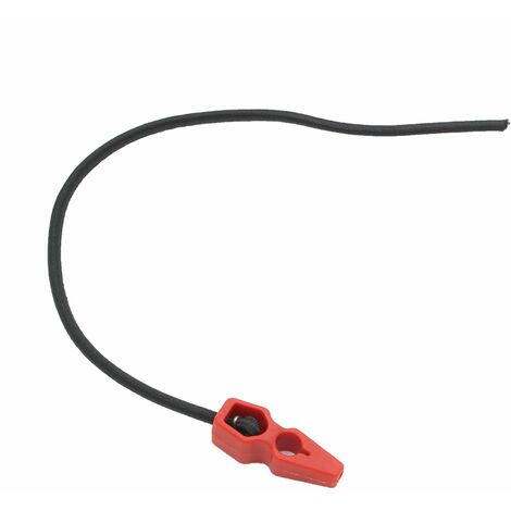 Linxor – Lot de 10 tendeurs sandows élastiques auto-coinceurs 40 cm – Câble en polypropylène noir – Résistants aux U.V. – Charge maximale 5 kg