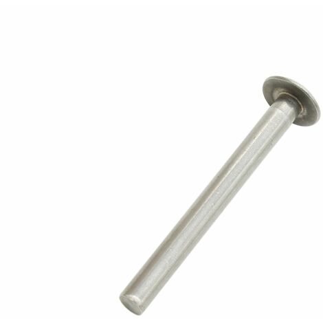 Linxor – Lot de 20 pitons fixes d'ancrage en inox – Diamètre 8 mm – Longueur 80 mm – Résistants à la rouille et à l'humidité