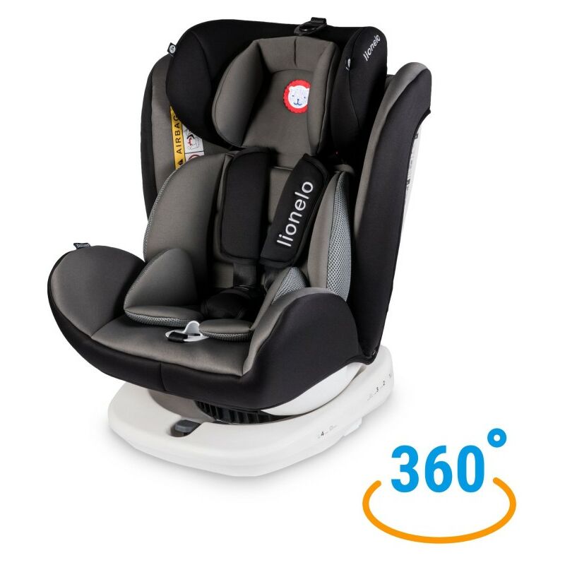 

Bastiaan Silla coche niños - Negro - Lionelo