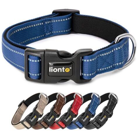 lionto Hundehalsband, (XS) verstellbare Länge 20-30 cm, blau