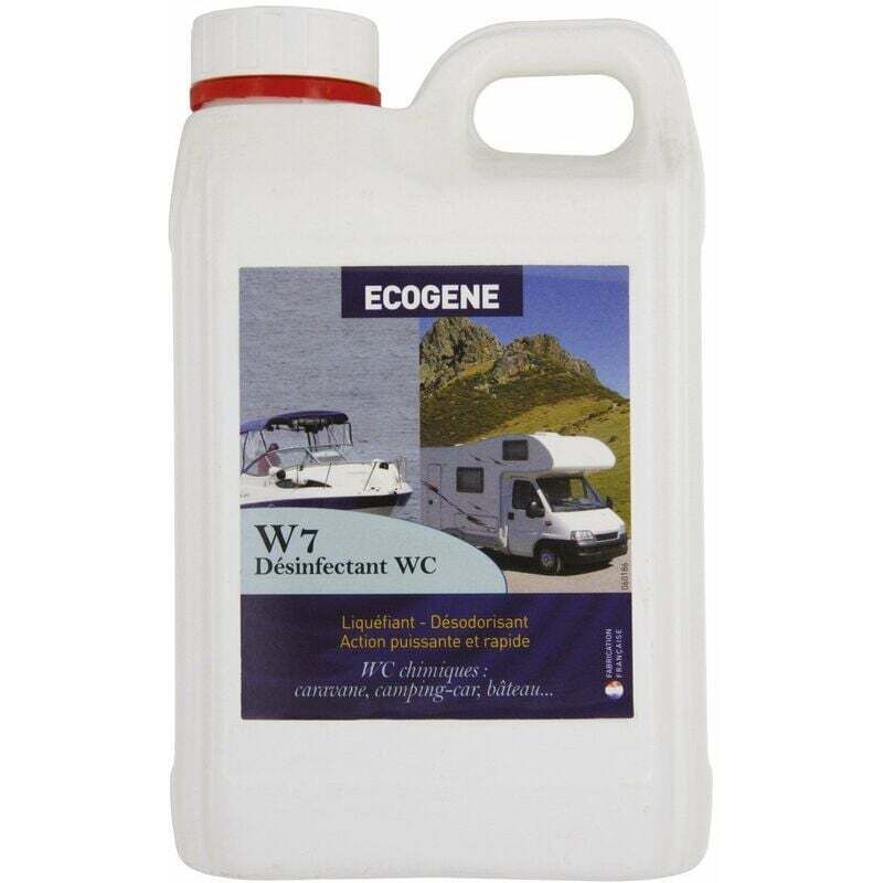 Liquéfiant wc chimique flacon 2 litres - ecogene