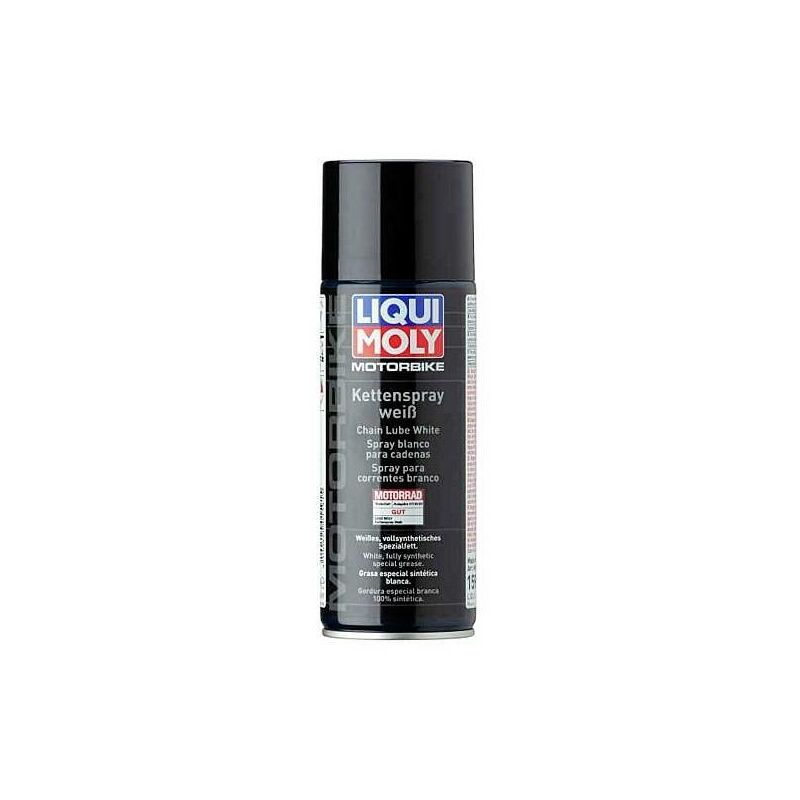 Spray pour chaîne Racing blanc 400 ml D35689 - Liqui Moly