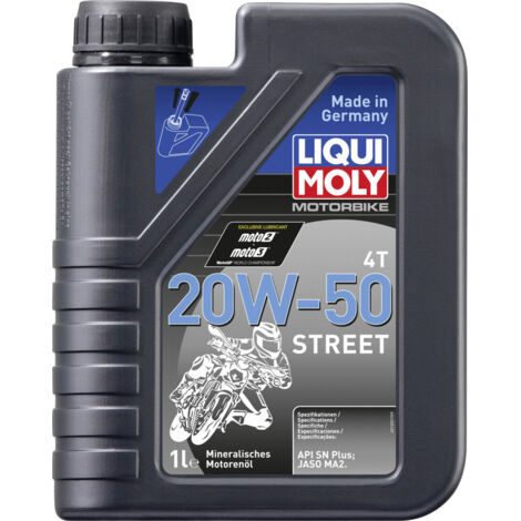 Liqui Moly 4-Takt Motoröl 4T 20W-50 Street 1 L Motoröle