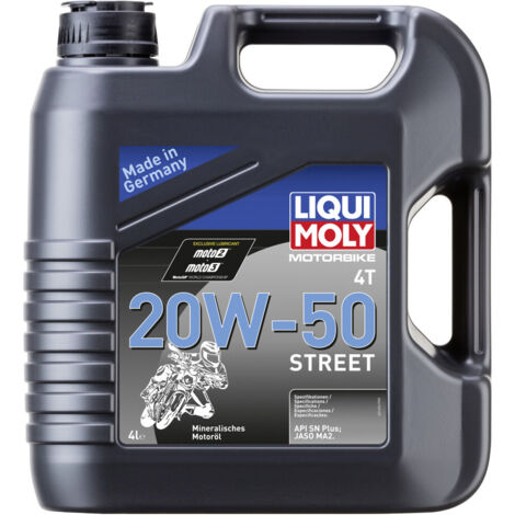 Liqui Moly 4-Takt Motoröl 4T 20W-50 Street 4 L Motoröle