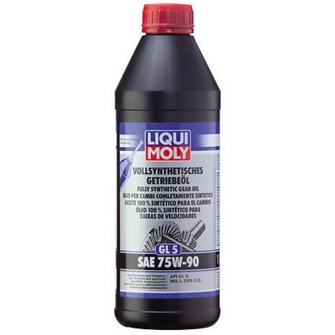 Liqui Moly Getriebeöl GL5 75W-90 vollsynthetisch 1 L Getriebeöle & Hydrauliköle