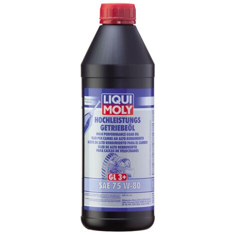 Liqui Moly Hochleistungs-Getriebeöl GL3+ SAE 75W-80 1 L Getriebeöle & Hydrauliköle