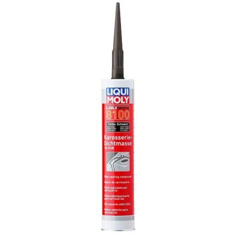 Liqui Moly Liquimate Karosseriedichtstoff 8100 1K-Pur schwarz 300 ml Kleber