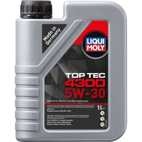 Liqui Moly Motoröl Top Tec 4300 SAE 5W-30 1 L Motoröle