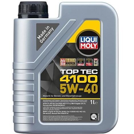 Liqui Moly TopTec 4100 5W-40 1 litre