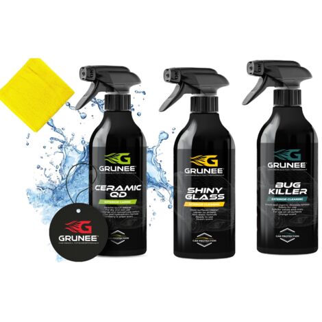 LIQUID GLASS CERAMIC QD + SHINY GLASS + BUG KILLER Insektenentferner