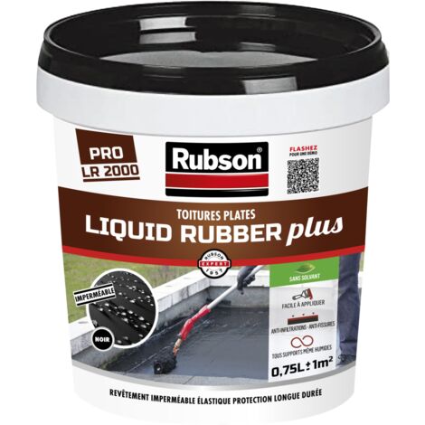 LIQUID.RUBBER BTE 0.75L/900G NOIR (Vendu par 1)