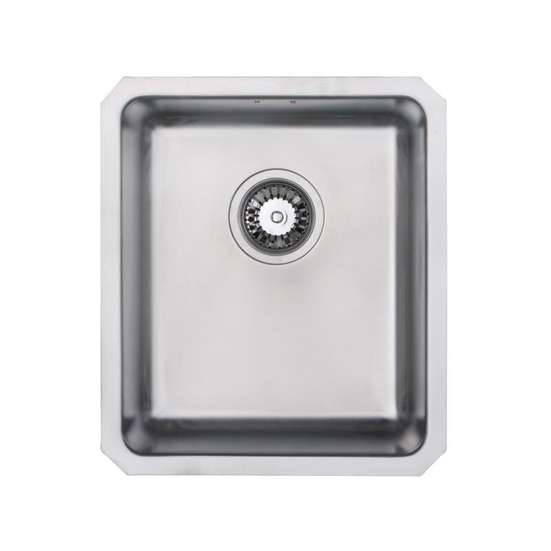 K1023SS 1.0 Bowl Reversible Undermount Stainless Steel Kitchen Sink - Liquida