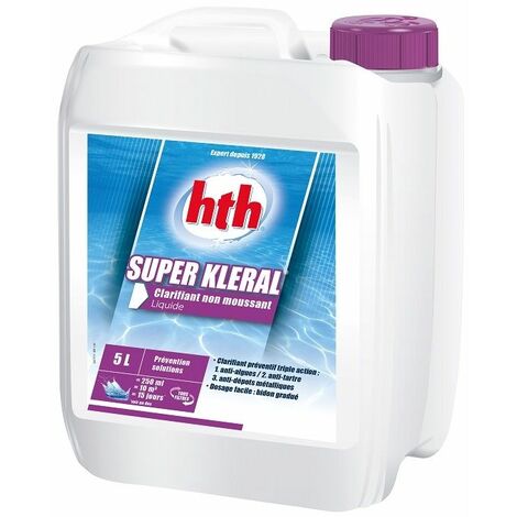 Liquide anti-algues Super Kleral hth 5L -