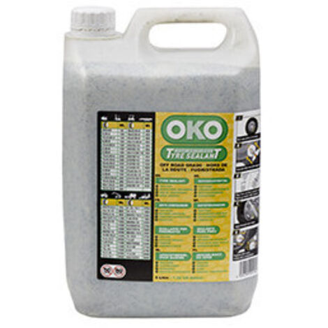 Liquide anticrevaison préventif 5L – Compatible pneus tubeless et avec chambre à air – Applications hors route – Anti-crevaison OKO - WA71055
