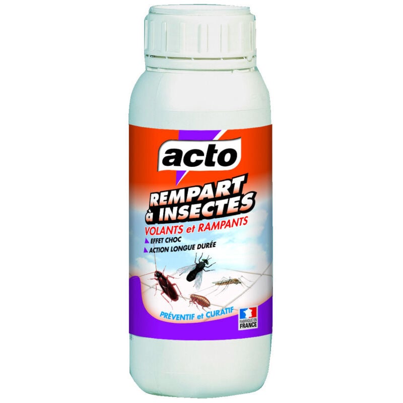 Acto - Liquide concentré rempart à insectes 500ml insecticides - CONC3